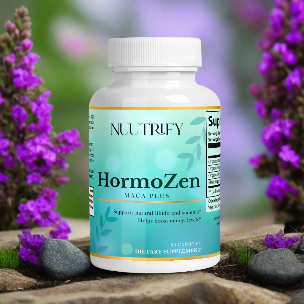 HormoZen — Balance, Energy, and Vitality (60 Capsules) 1500mg Maca extract per serving