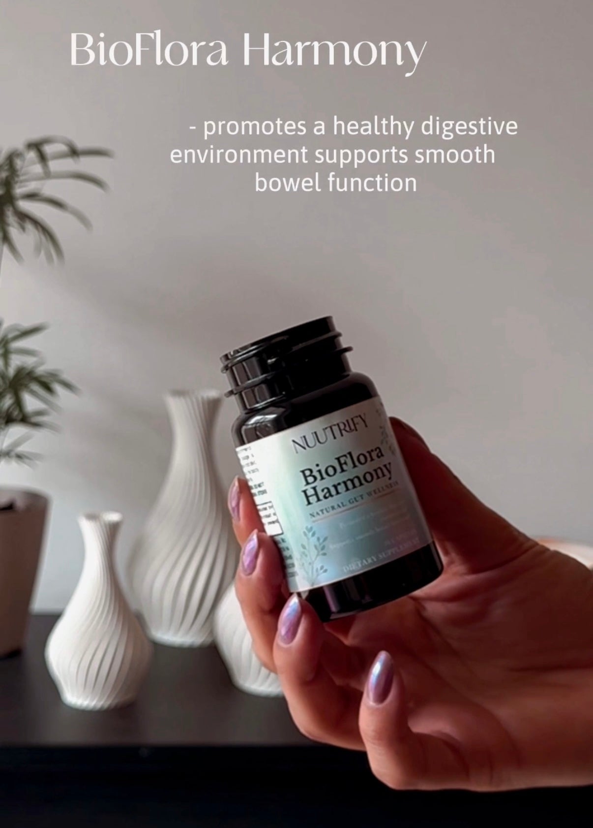 BioFlora Harmony - The Natural Gut Wellness Capsules with Fulvic Acid (30 Capsules)