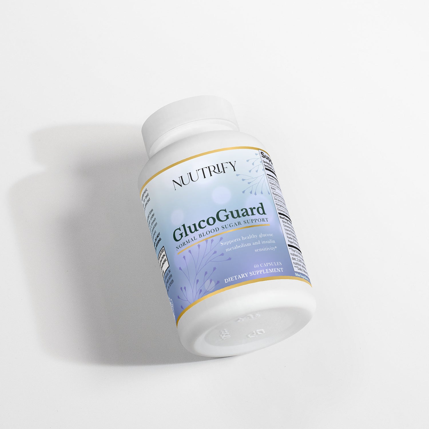 GlucoGuard - Natural product designed to support healthy glucose metabolism (60 Capsules)