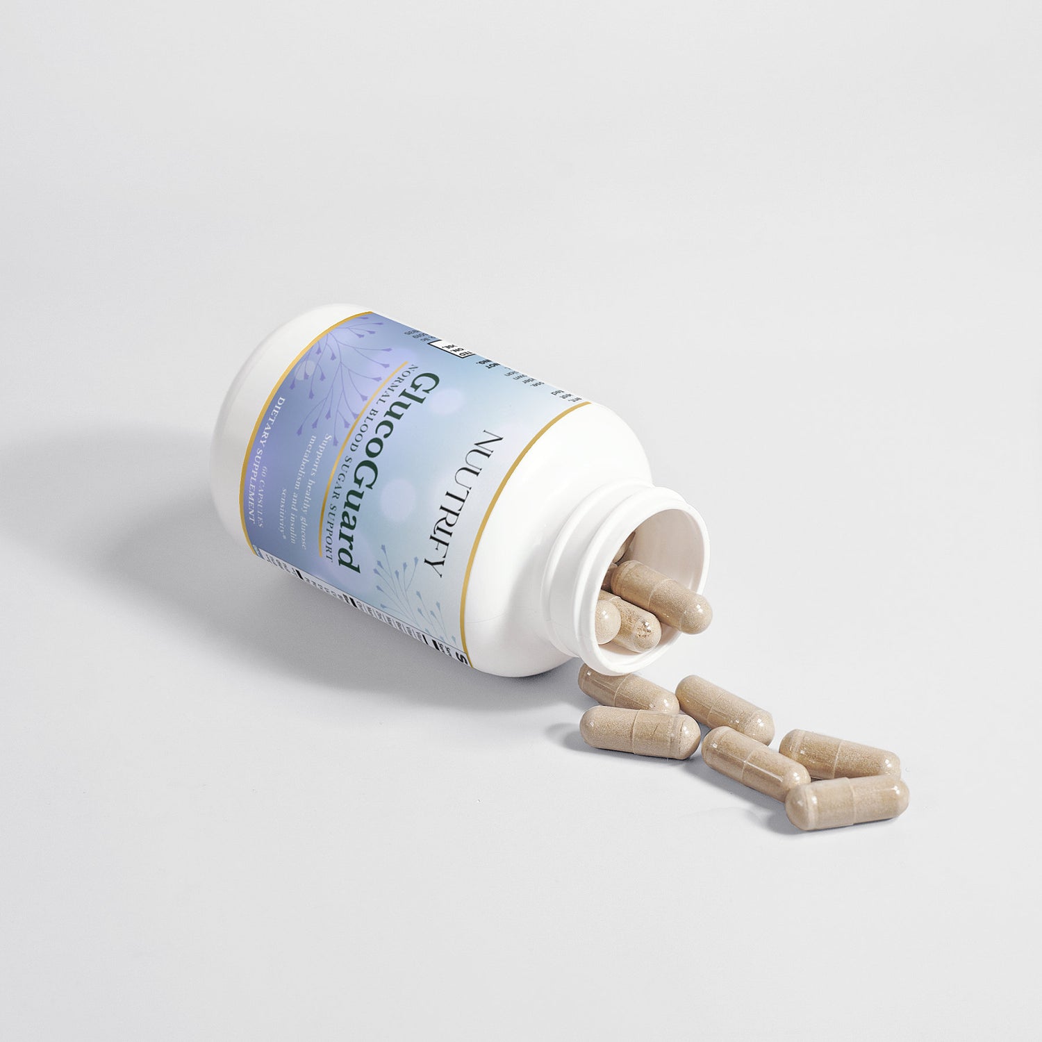 GlucoGuard - Natural product designed to support healthy glucose metabolism (60 Capsules)