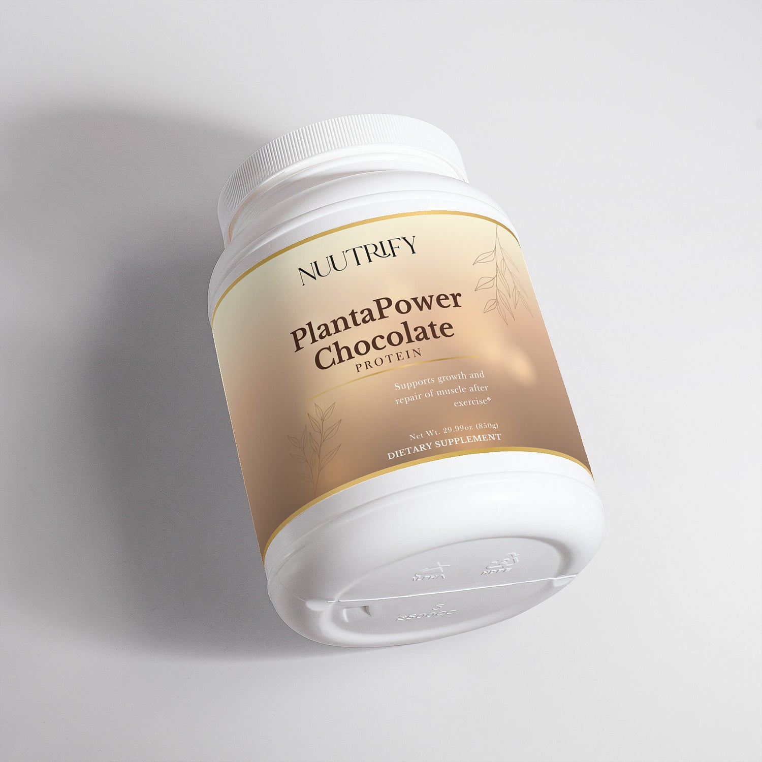 PlantaPower Chocolate Protein - HighQuality Isolate Plant Protein with Nidau Cocoa Powder (35g | 30 Services) Tendra® Fava Bean