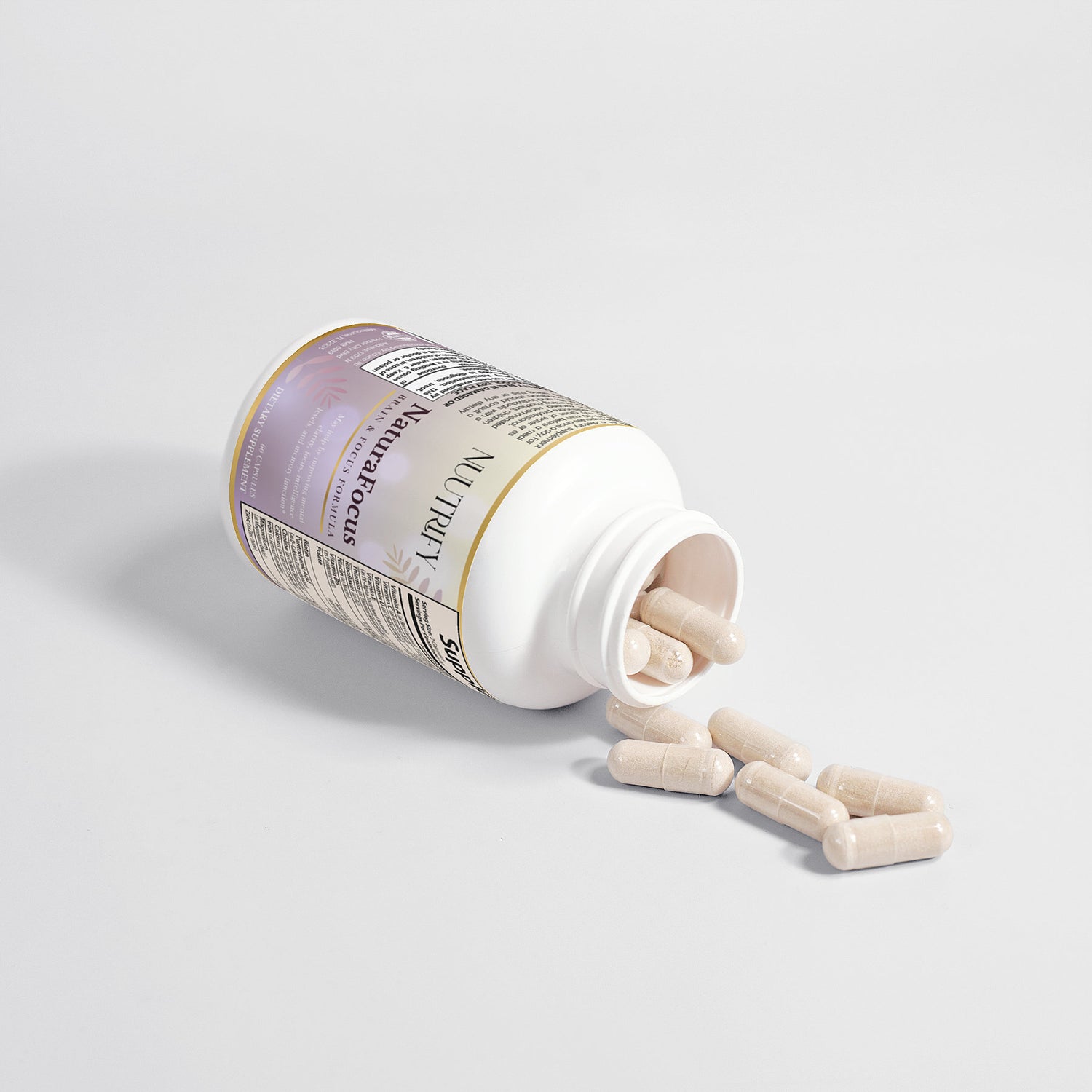 NaturaFocus - Brain & Focus Formula combines powerful amino acids (60 Capsules)