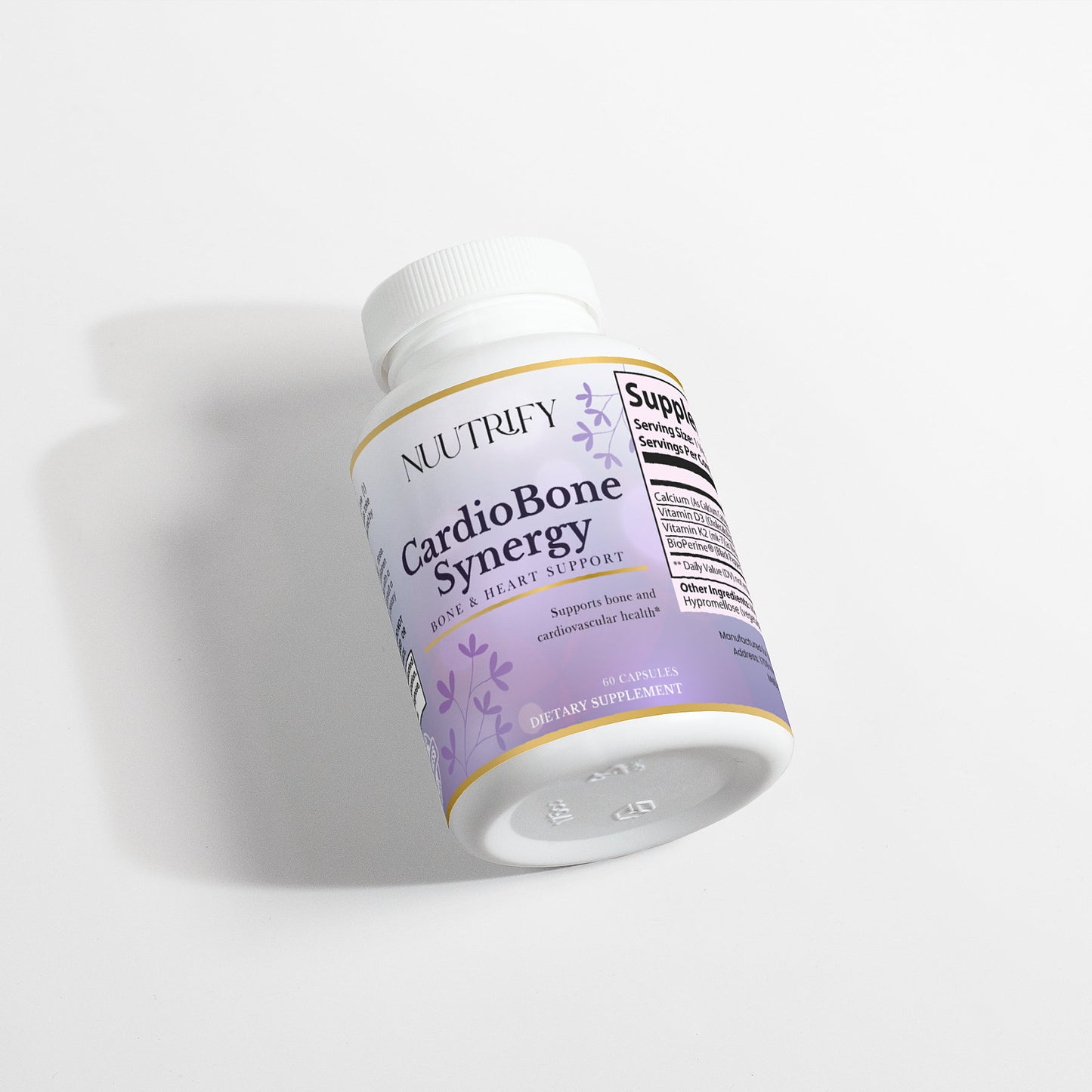 CardioBone Synergy -  Essentials vitamins for body's function and overall health (60 Capsules)