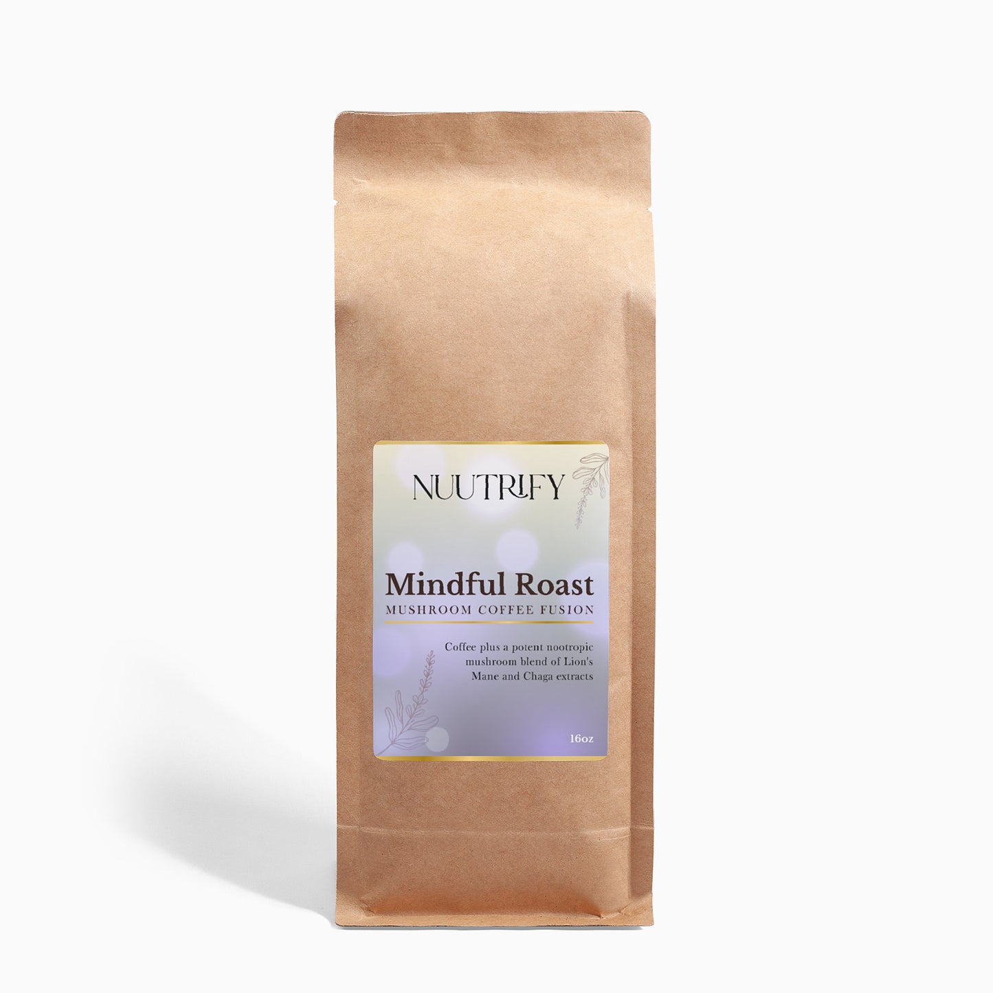 Mindful Roast - Premium Coffee Blend with Chaga & Lion’s Mane (45 Cups)