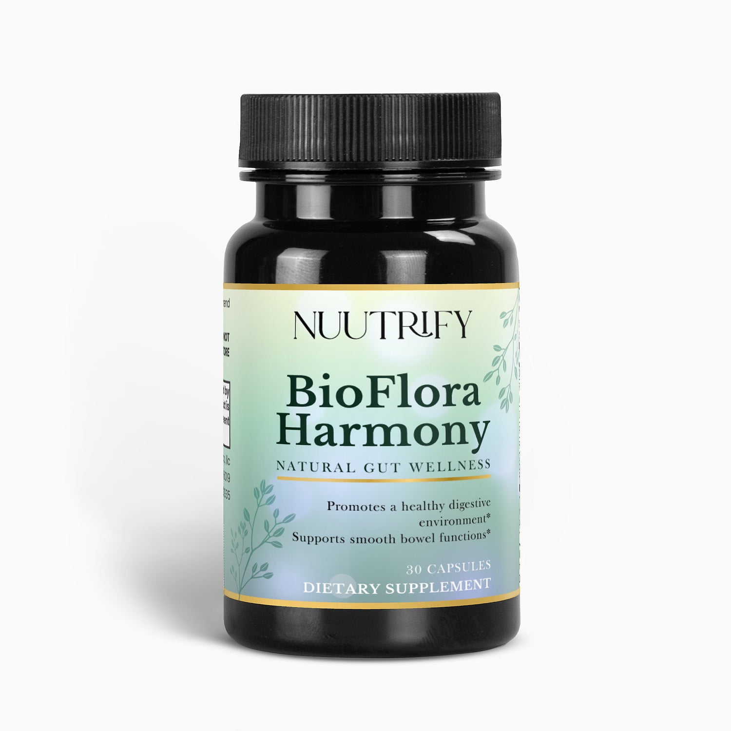 BioFlora Harmony - The Natural Gut Wellness Capsules with Fulvic Acid (30 Capsules)