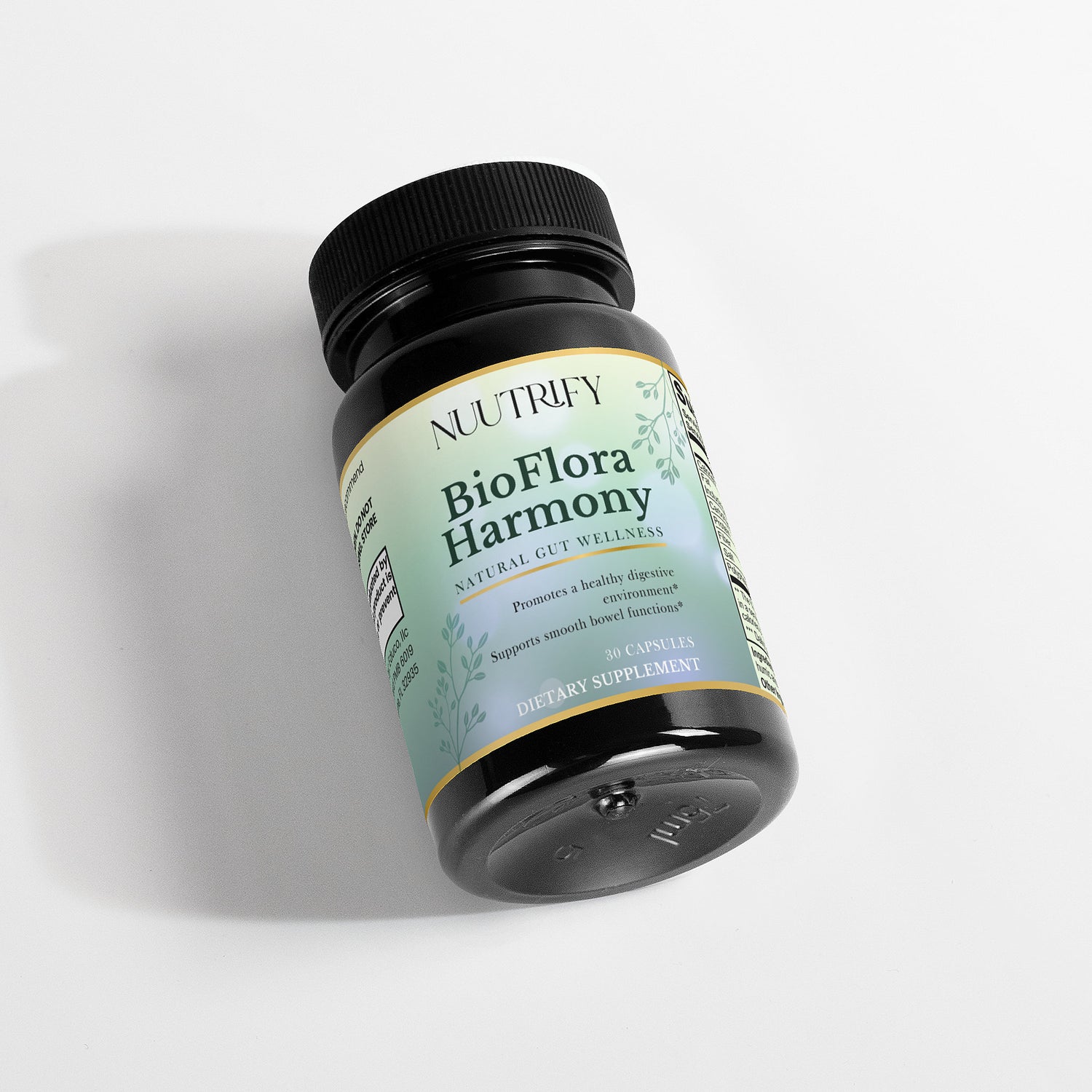 BioFlora Harmony - The Natural Gut Wellness Capsules with Fulvic Acid (30 Capsules)