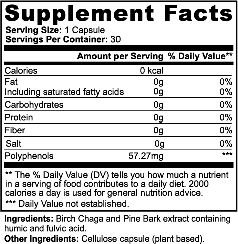 BioFlora Harmony - The Natural Gut Wellness Capsules with Fulvic Acid (30 Capsules)